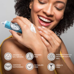 La Chatelaine organic argan oil bottle for nourishing skin.