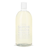 La Compagnie de Provence Cotton Flower refill bottle for easy bathroom refill and reduced waste.