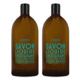 La Compagnie de Provence refill bottles for easy, eco-friendly hand care refills.