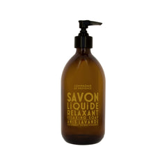 La Compagnie de Provence glass pump bottle with anise and lavender scent for everyday cleansing.