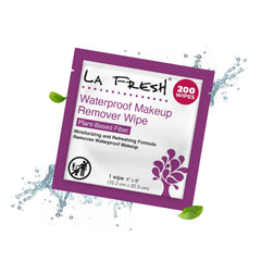 La Fresh 24/7 makeup remover wipes in resealable pack for daily use