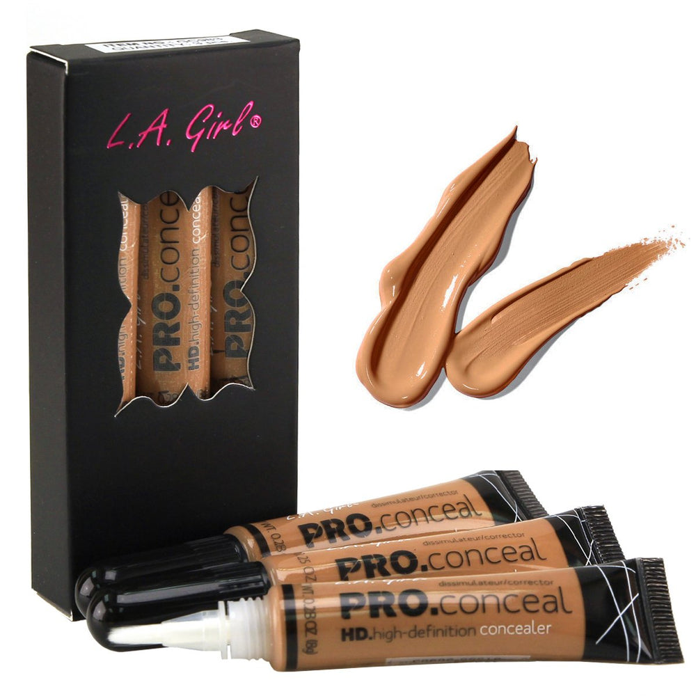 LA Girl HD Conceal GC983 Fawn tube packaging enables precise, mess-free application.