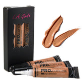 L.A. Girl HD Pro Conceal Toffee three-pack for natural under-eye coverage