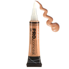 L.A. Girl HD Pro Conceal Warm Honey packaging highlights shade range and portable design