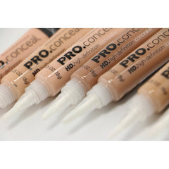 L.A. Girl PC Pro Conceal close-up texture shows smooth, lightweight coverage.