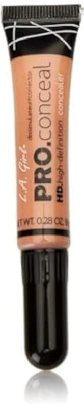 L.A. Girl Pro Conceal HD 994 Peach Corrector texture close-up for patching imperfections.