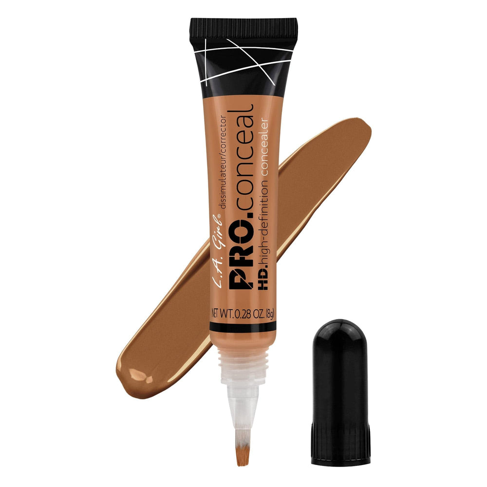 Packaging of L.A. Girl Pro Conceal Toffee for quick, on-the-go touch-ups.