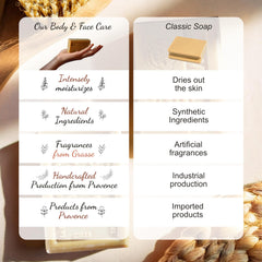 Natural ingredients deliver gentle cleansing and skin balance