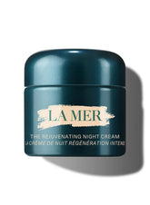 La Mer Rejuvenating Night Cream bottle shown for deep overnight hydration