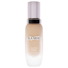 La Mer Soft Fluid Foundation SF20 120 swatch on arm shows natural coverage.