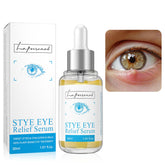 LA.PERSONAL Stye Eye Relief Serum bottle closeup for gentle eyelid care.