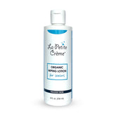 La Petite Creme liniment wiping lotion bottle pour for easy, gentle application.