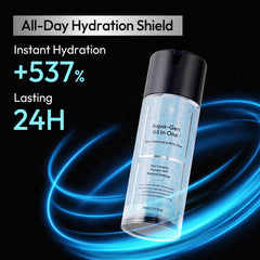 LAB BY He is_ blue exosome capsules graphic for pore and sebum control