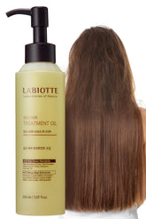 LABIOTTE Silk Oil bottle pour for precise application and smoother hair