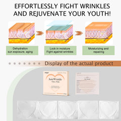 Close-up of LABOLOW silicone patches showing durable reusable design for skin care.