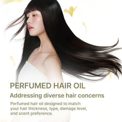 Close-up of LADOR Oil showing lightweight texture for daily use.
