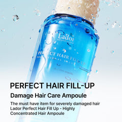 LA'DOR keratin deep conditioner bottle provides instant nourishment for dry hair