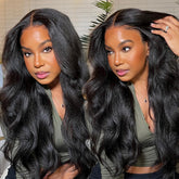 Ladoux 13x6 lace front kinky straight wig 20 inch with natural hairline for versatile styling
