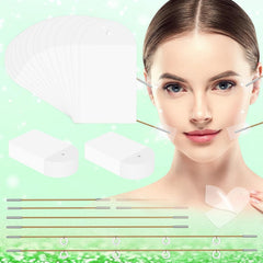 LadPemo invisible face lifting tape with strings for precise contour control