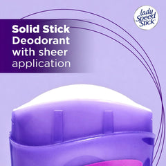 Lady Speed Stick fragrance encapsulation technology releases bursts of freshness.