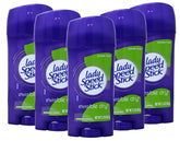 Lady Speed Stick Invisible Dry Powder Fresh 5-pack front view shows long-lasting protection.