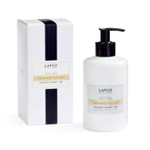 LAFCO New York Chamomile Lavender Hand Cream 12oz bottle offers daily hydration and soothing aroma.