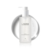 LAGOM Micro Pore Cleansing Oil bottle close-up for gentle makeup removal.
