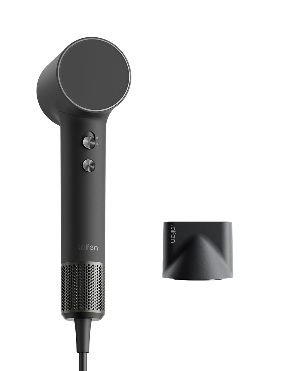 Laifen MINI hair dryer showing compact design for travel and on-the-go styling