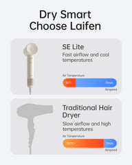Laifen SE Lite smart temperature control maintains stable heat during styling