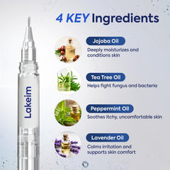 Lakeim Precision Pen for targeted antifungal use along nail edges.