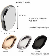 Lakko Nano Glass Hair Remover surface ready for gentle exfoliation.