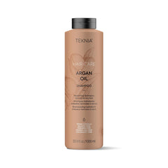 LAKMÉ Teknia Argan Oil Shampoo bottle for deep hydration.