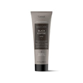 LAKME Teknia Black Coffee Mask jar close-up showing color deposit and conditioning