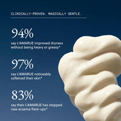 L'AMA-RUE L'AMARUE bottle demonstrates quick absorption with no greasy residue.