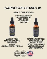LAMONICA'S NATURALS HARDCORE USA-made label underscoring veteran-owned craftsmanship