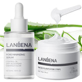 LANBENA 3-in-1 blackhead removal set with nose strips for clearer pores