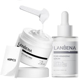 LANBENA 3 in 1 blackhead removing set package offers a complete pore care routine.
