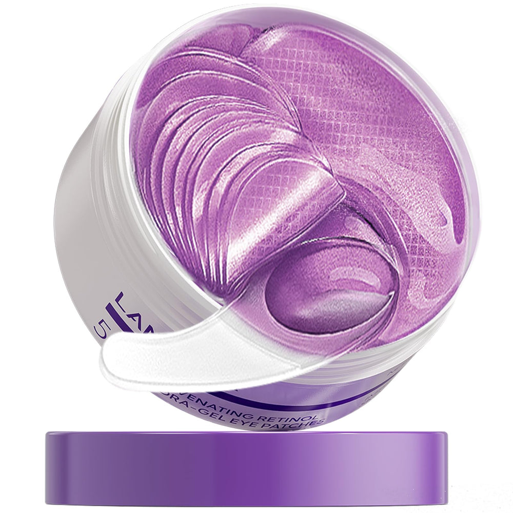LANBENA retinol under eye patches in packaging for easy, on-the-go eye care.