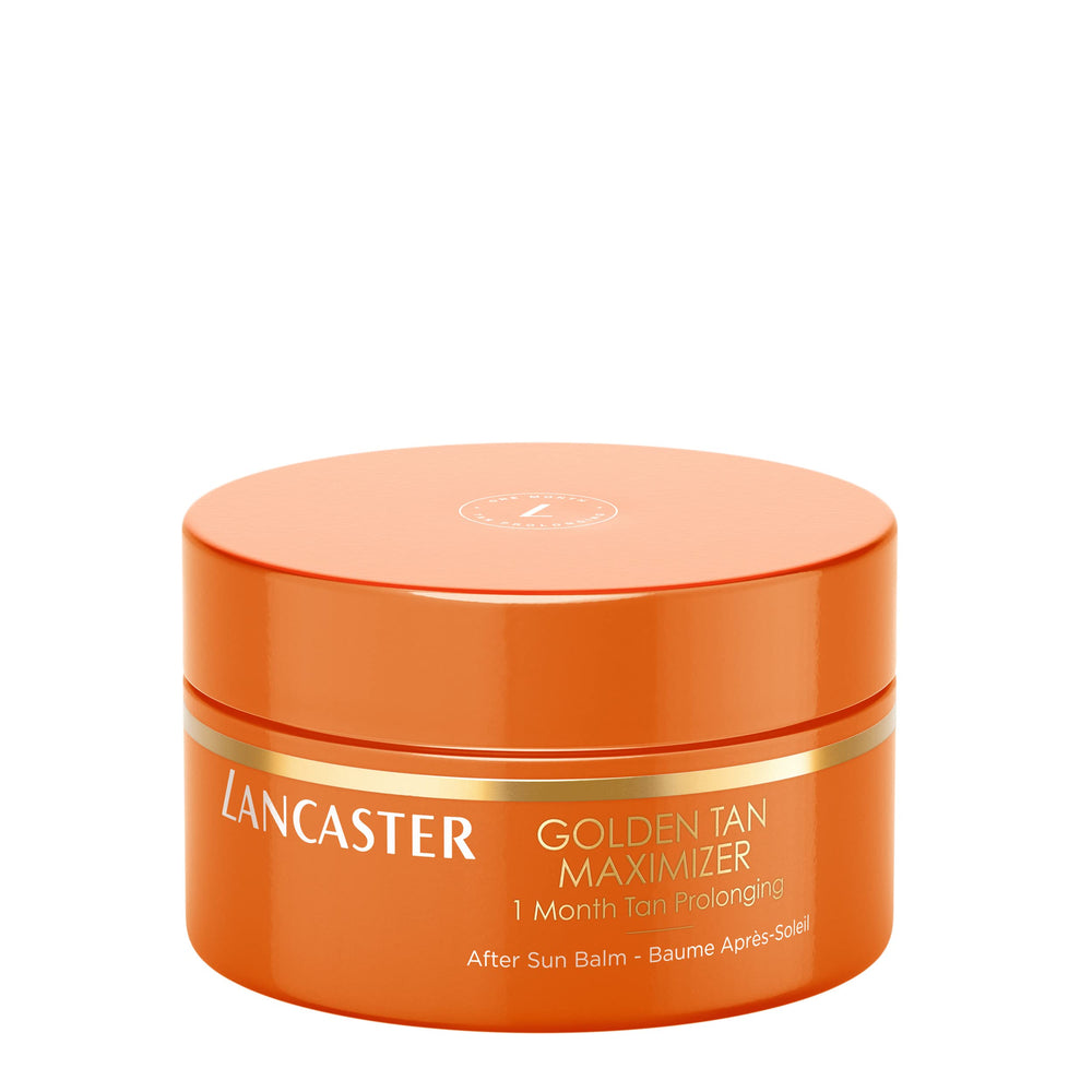 Lancaster Golden Tan Maximizer 200ml front label highlighting premium after-sun care.