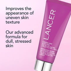 Lancer Caviar Lime Acid Peel with retinol for glow and texture improvement.