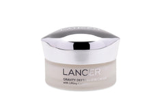 Lancer Gravity Defying Eye Cream bottle highlighting hydrating formula for a refreshed look