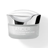 Lancer Gravity Defying Moisturizer bottle pour shows immediate hydration for daily use