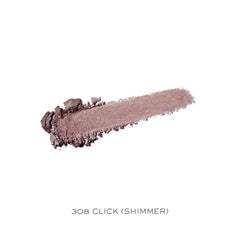 Lancôme Color Design shimmer eyeshadow close-up highlighting vivid color payoff and smooth blend
