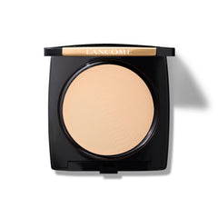 Lancôme Dual Finish poudre compact-teinte 340 Nu-III, fini naturel et longue tenue.