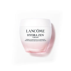 Lancôme Hydra Zen moisturizer jar closeup highlighting hydrating, soothing daily care