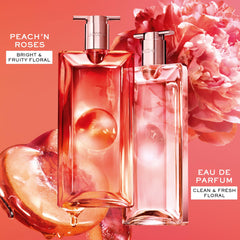Lancôme Idôle Rose signature creates velvety sillage and modern trail.