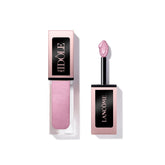 Lancôme Idôle Tint Lavender Latte eyeshadow on lids for iridescent lavender shimmer and buildable color