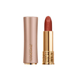 Lancôme Intimatte lipstick close-up on sleek compact design for a luxurious daily look
