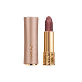 Lancôme Intimatte lipstick swatch with a soft matte finish
