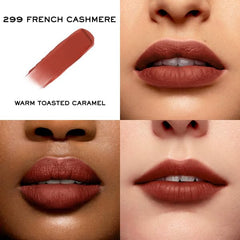 Lancôme Intimatte swatch in 299 French Cashmere for everyday color